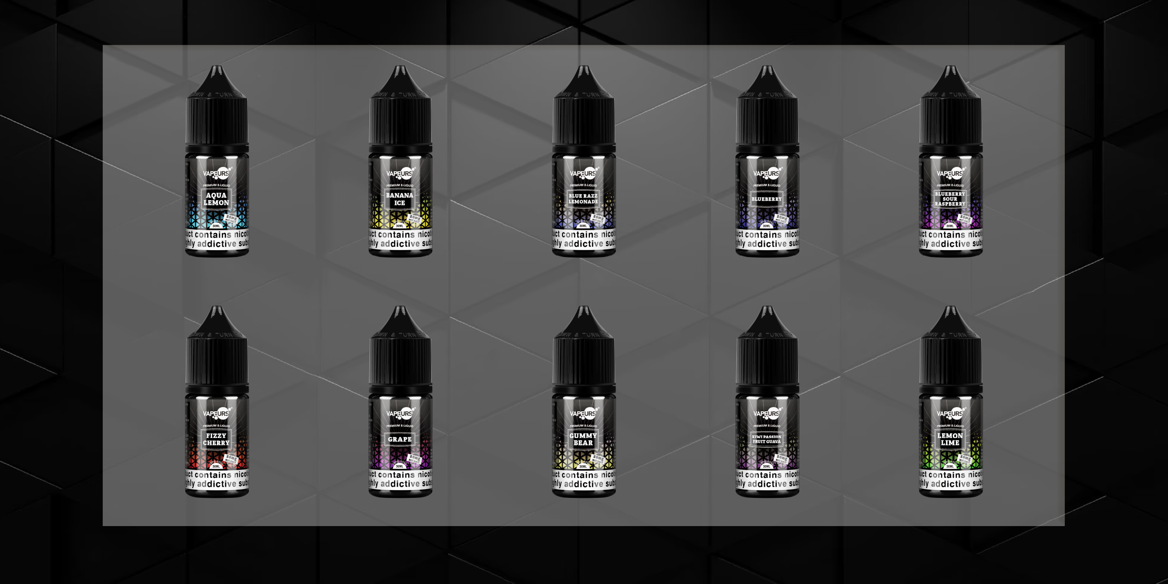 30ml product lineup