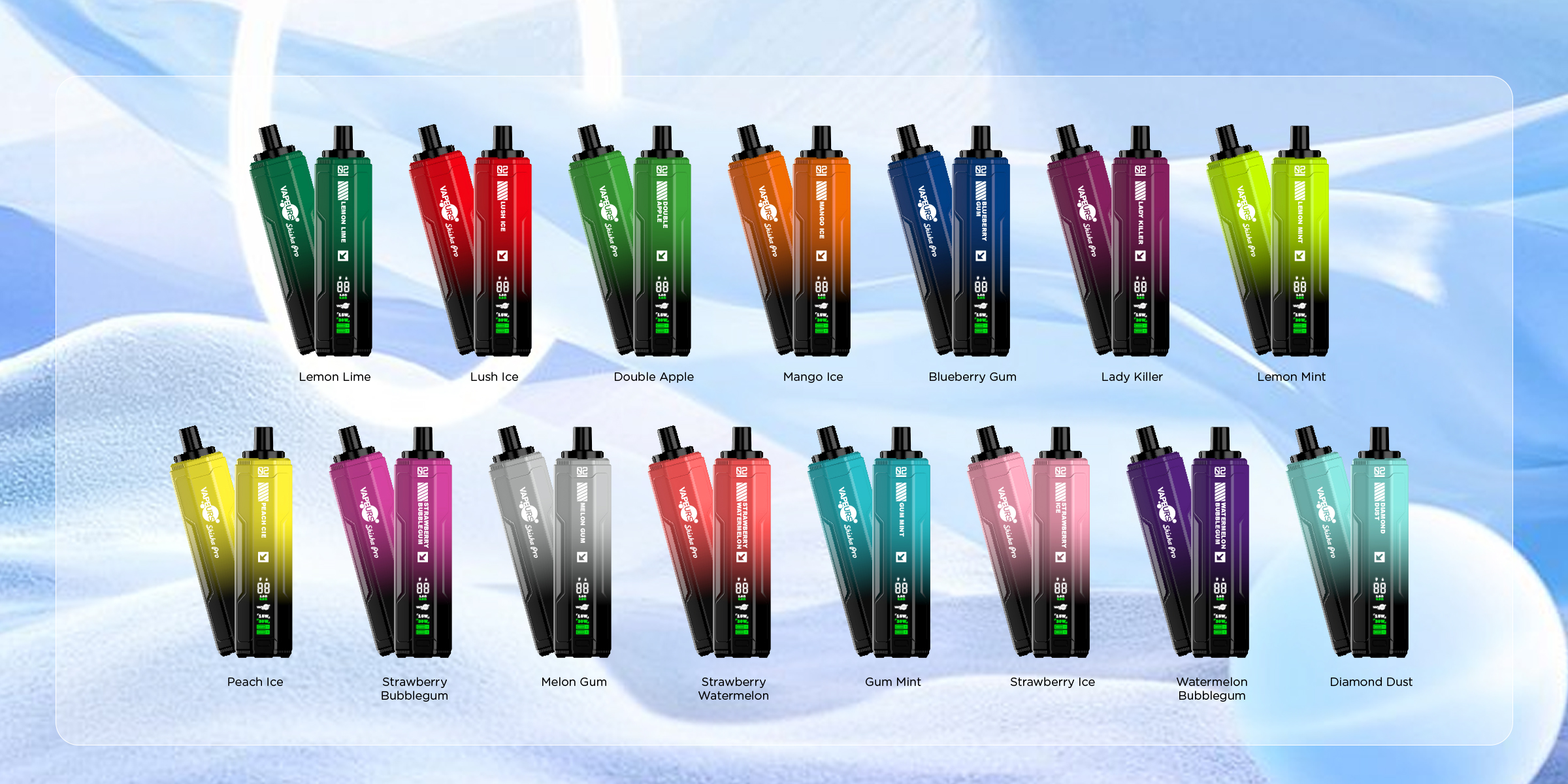 Blast 20K product lineup