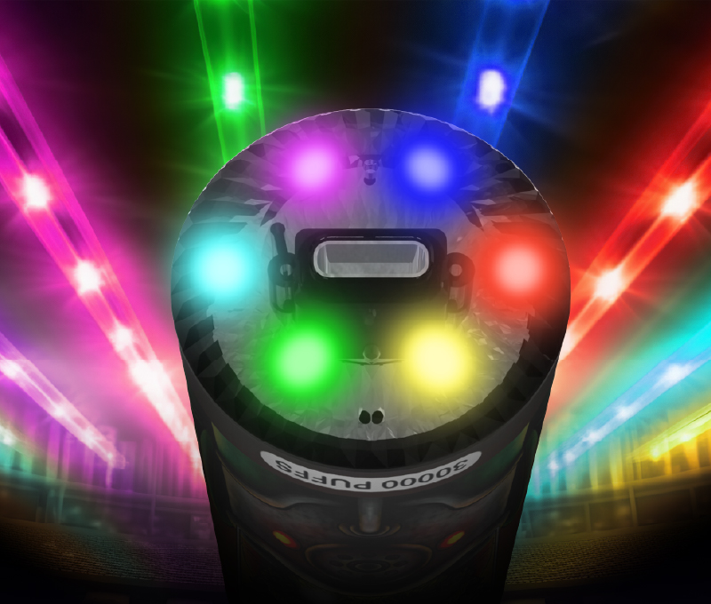 GD Tornado - Bottom RGB Flashing Display