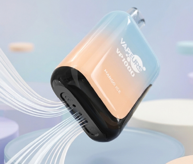 VP1000 - Unobstructed airflow for smooth inhalation